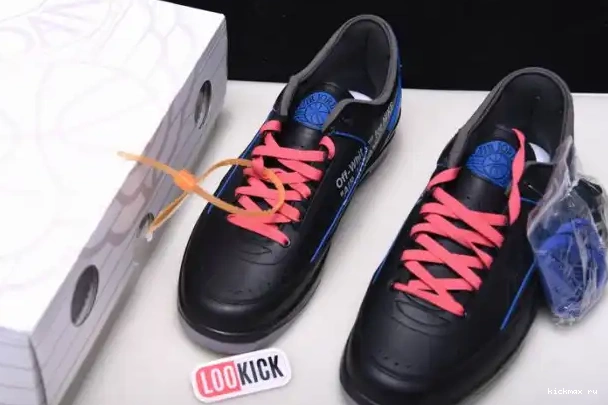 Cheap MAX 2 DJ4375-004 Retro Black Jordan SP Off-White Low Blue 0316
