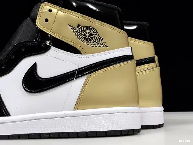 Rep MAX 1 Air Jordan Glod 861428-007 Toe Retro High 0316
