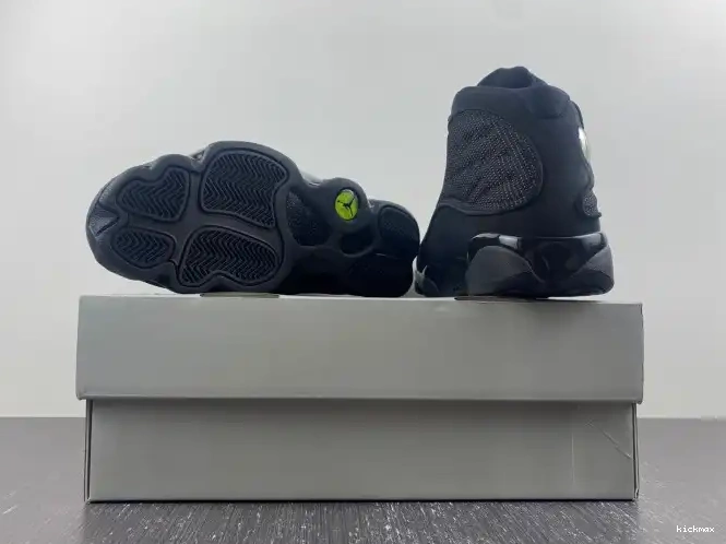 Cheap MAX Air Jordan Cat Black 13 Retro 414571-011 0321