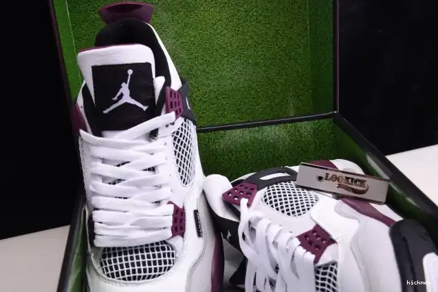Rep MAX AIR SAINT-GERMAIN RETRO JORDAN 4 PSG CZ5624-100 PARIS 0318