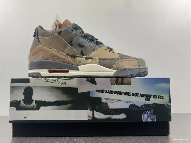 Rep MAX 3 DO1830-200 Camo Air Jordan Retro Patchwork 0316