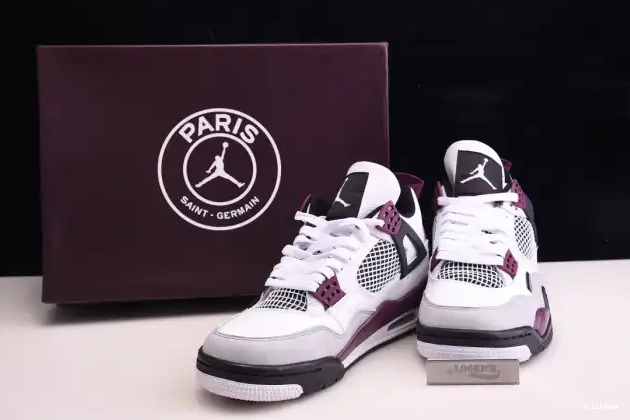 Rep MAX AIR SAINT-GERMAIN RETRO JORDAN 4 PSG CZ5624-100 PARIS 0318