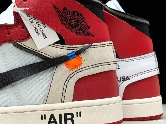 Rep MAX Air Jordan Ten Chicago The AA3834-101 Off-White Retro 1 0320