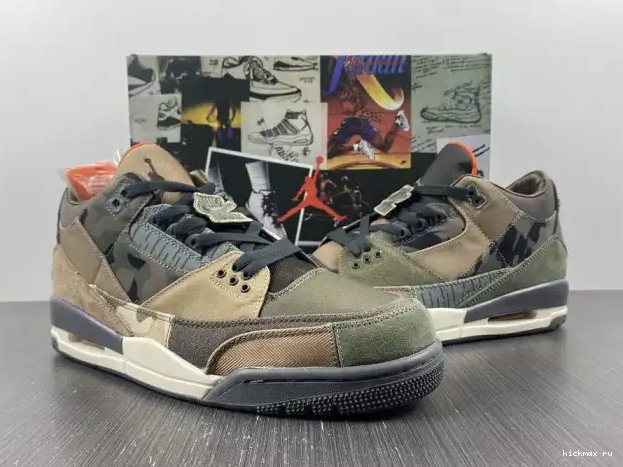Rep MAX 3 DO1830-200 Camo Air Jordan Retro Patchwork 0316