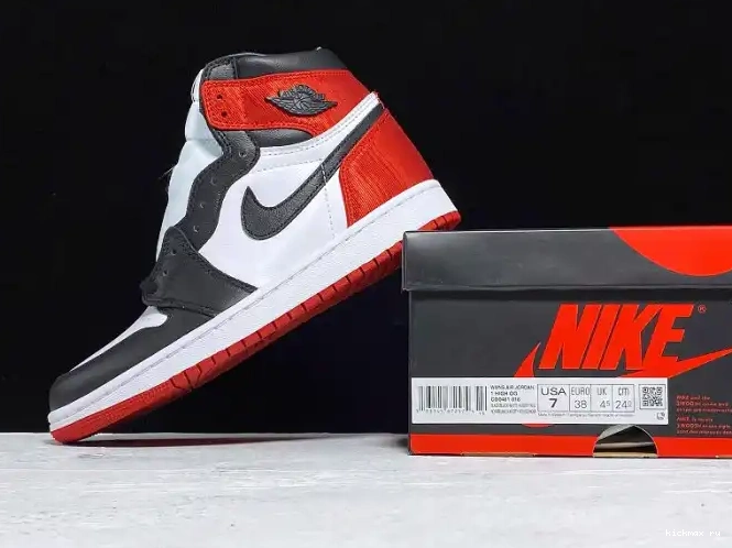 Cheap MAX Air Black 1 Satin Toe Retro High CD0461-016 Jordan 0316