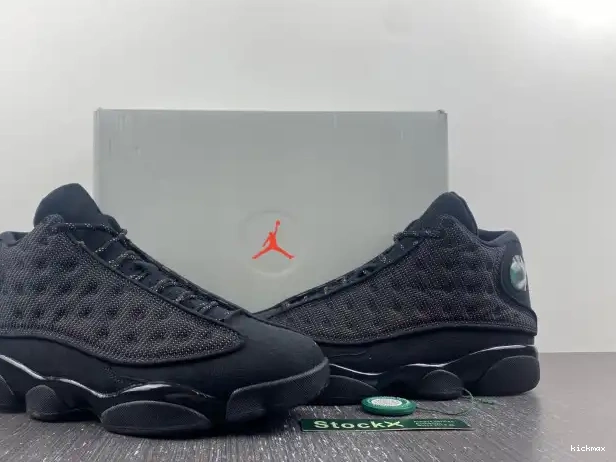 Cheap MAX Air Jordan Cat Black 13 Retro 414571-011 0321