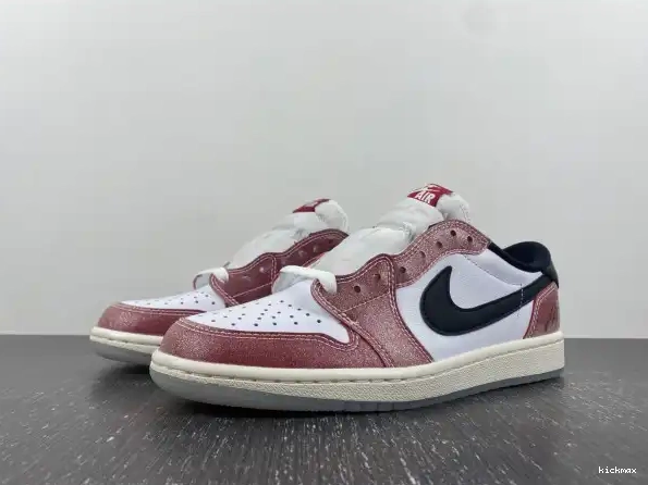 Cheap MAX BLACK' ROOM OG AIR 'RED X TROPHY JORDAN 1 FN0432-017 LOW 0319