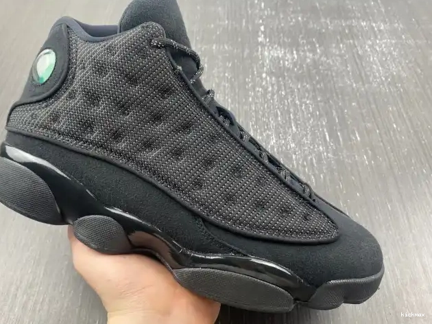 Cheap MAX Air Jordan Cat Black 13 Retro 414571-011 0321