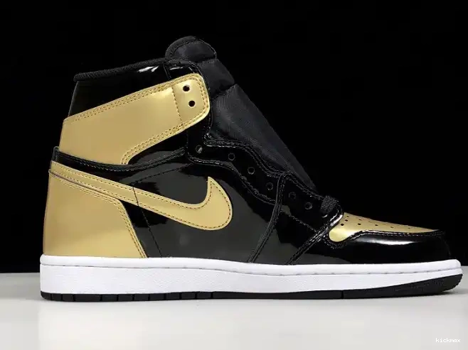 Rep MAX 1 Air Jordan Glod 861428-007 Toe Retro High 0316