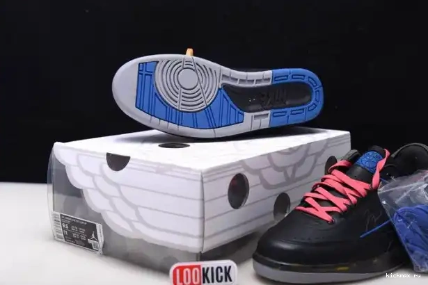 Cheap MAX 2 DJ4375-004 Retro Black Jordan SP Off-White Low Blue 0316