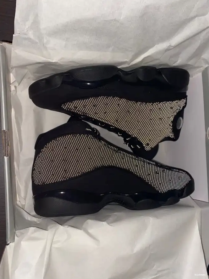 Cheap MAX Air Jordan Cat Black 13 Retro 414571-011 0321