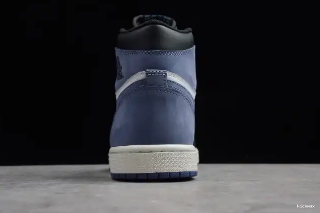 Cheap MAX OG 555088-115 Blue Jordan Retro High Air 1 Moon 0316