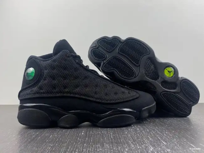 Cheap MAX Air Jordan Cat Black 13 Retro 414571-011 0321