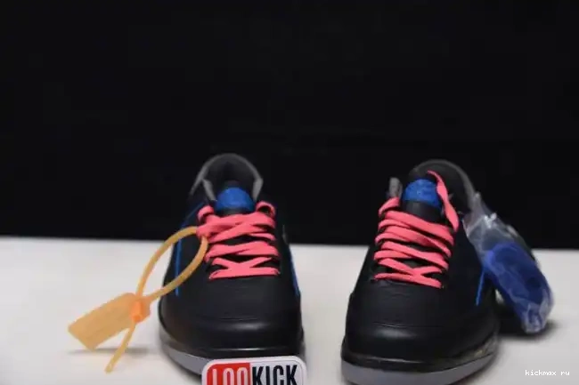 Cheap MAX 2 DJ4375-004 Retro Black Jordan SP Off-White Low Blue 0316